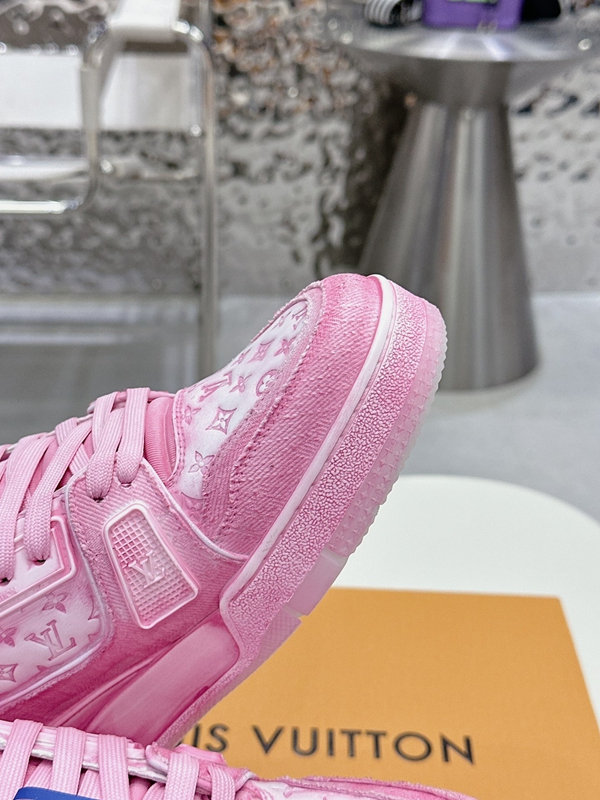 ルイヴィトン靴角部分ディテール